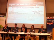 KIAP Partner Anna Grishchenkova moderates English Law Week 2015 in Moscow