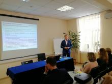 Andrey Zuykov held a master class at the Chamber of Tax Advisors