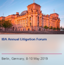 Anna Grishchenkova spoke at the Young Litigators’ seminar within the framework of the IBA Annual Litigation Forum 2019 in Berlin